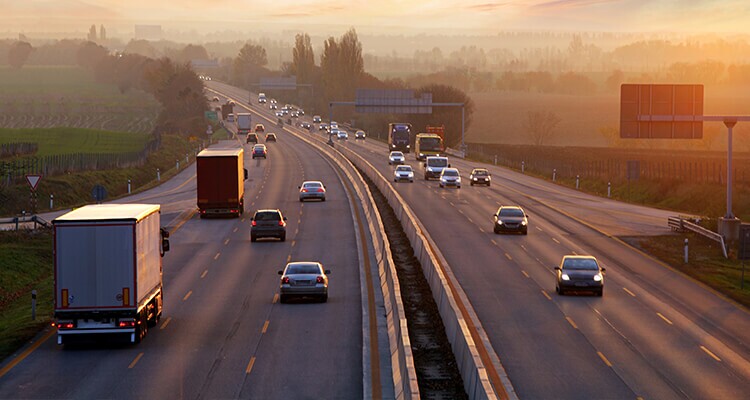 A busy highway